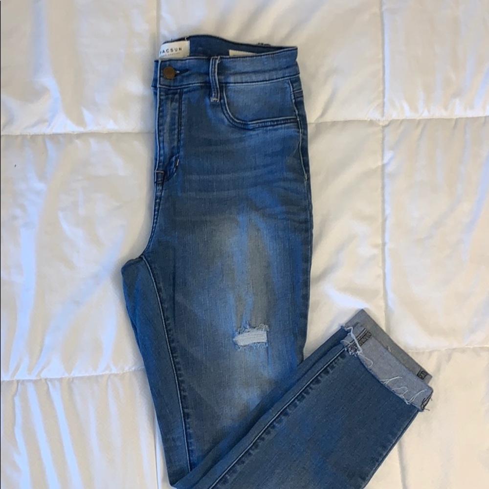 High waisted Jeans